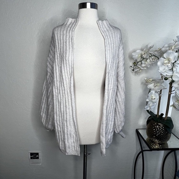 Truly Madly Deeply Ava Open Front Cardigan S Cream - Picture 2 of 6